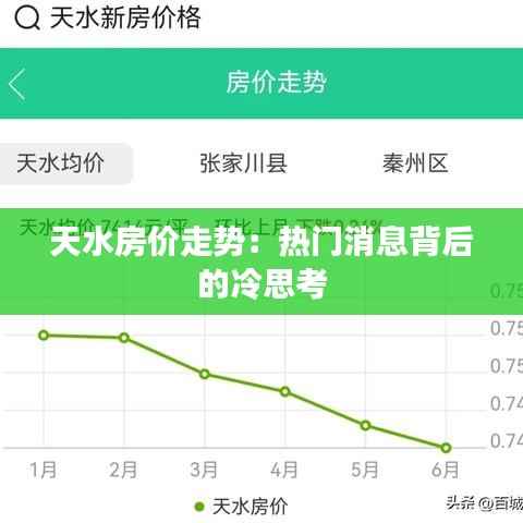 天水房价走势：热门消息背后的冷思考