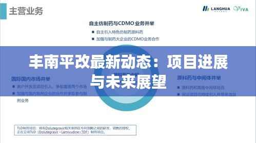 丰南平改最新动态：项目进展与未来展望