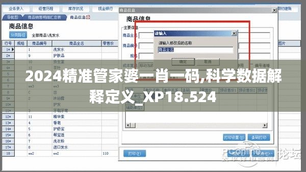 2024精准管家婆一肖一码,科学数据解释定义_XP18.524
