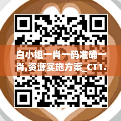 白小姐一肖一码准确一肖,资源实施方案_CT1.855