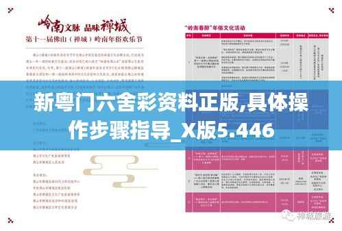 新粤门六舍彩资料正版,具体操作步骤指导_X版5.446