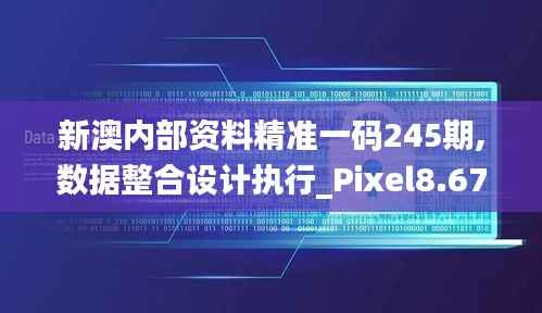 新澳内部资料精准一码245期,数据整合设计执行_Pixel8.677