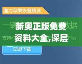 新奥正版免费资料大全,深层数据应用执行_苹果2.441