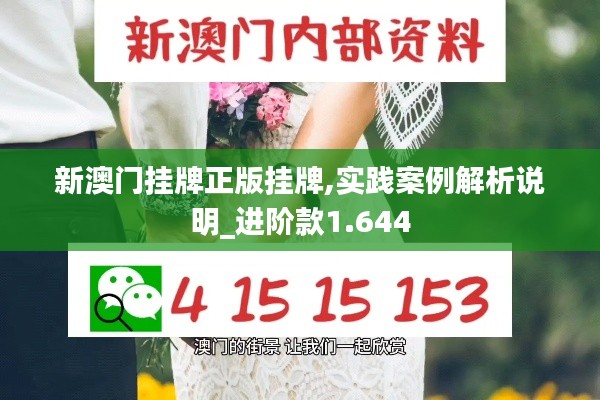 新澳门挂牌正版挂牌,实践案例解析说明_进阶款1.644