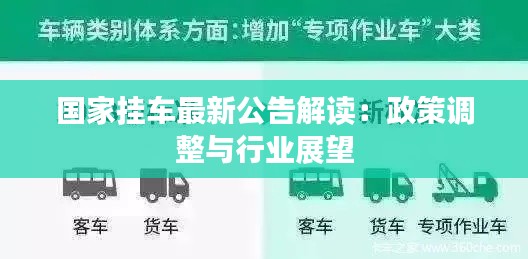 国家挂车最新公告解读：政策调整与行业展望