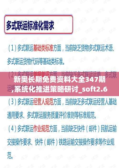 新奥长期免费资料大全347期,系统化推进策略研讨_soft2.655