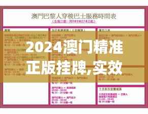 2024澳门精准正版挂牌,实效性计划设计_静态版110.499