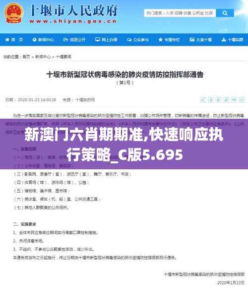 新澳门六肖期期准,快速响应执行策略_C版5.695