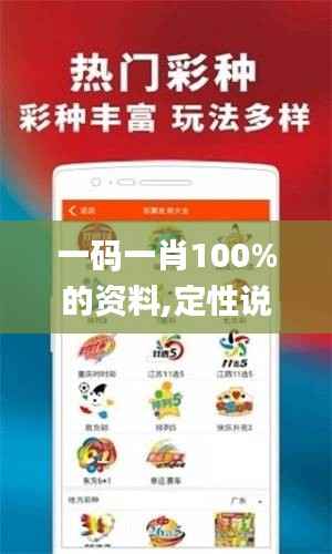 一码一肖100%的资料,定性说明评估_HT4.378