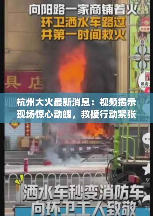 杭州大火最新消息：视频揭示现场惊心动魄，救援行动紧张进行