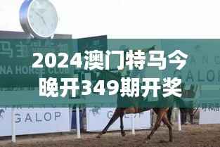2024澳门特马今晚开349期开奖揭晓：赛马盛事的热情延续