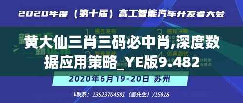 黄大仙三肖三码必中肖,深度数据应用策略_YE版9.482