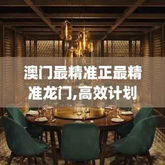澳门最精准正最精准龙门,高效计划设计_macOS1.823