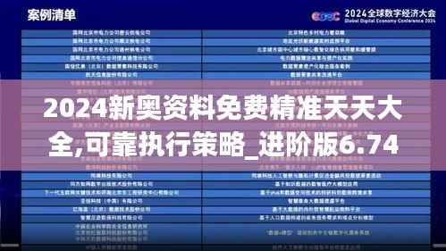 2024新奥资料免费精准天天大全,可靠执行策略_进阶版6.740