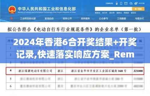 2024年香港6合开奖结果+开奖记录,快速落实响应方案_RemixOS2.439