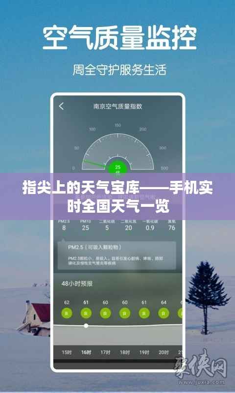 指尖上的天气宝库——手机实时全国天气一览