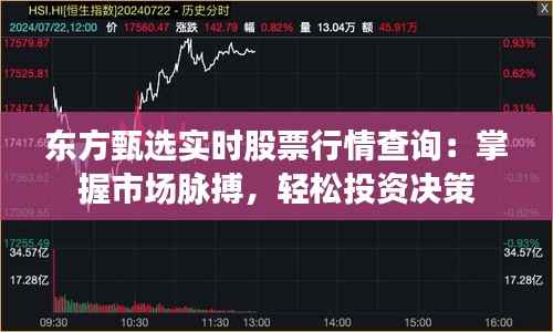东方甄选实时股票行情查询：掌握市场脉搏，轻松投资决策