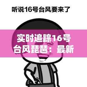 实时追踪16号台风琵琶：最新路径及影响分析