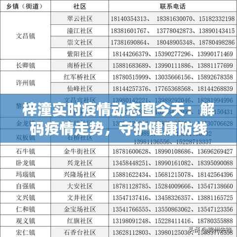 梓潼实时疫情动态图今天：解码疫情走势，守护健康防线