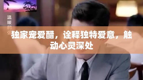 独家宠爱醋，诠释独特爱意，触动心灵深处