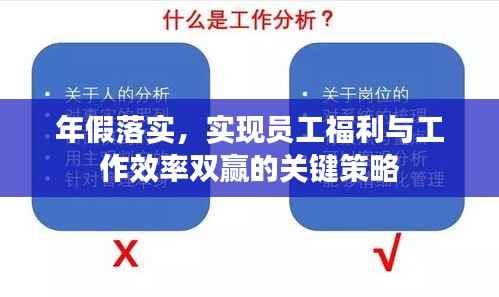 年假落实，实现员工福利与工作效率双赢的关键策略