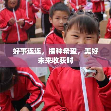 好事连连，播种希望，美好未来收获时