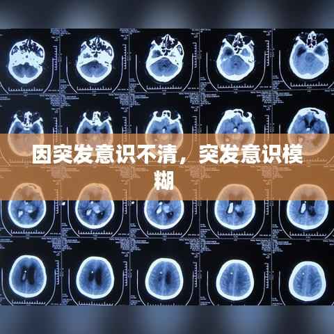 因突发意识不清，突发意识模糊 