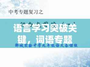 语言学习突破关键，词语专题突破策略