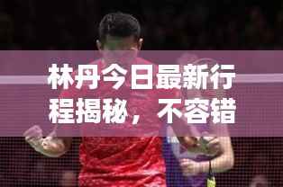 林丹今日最新行程揭秘，不容错过的精彩瞬间！