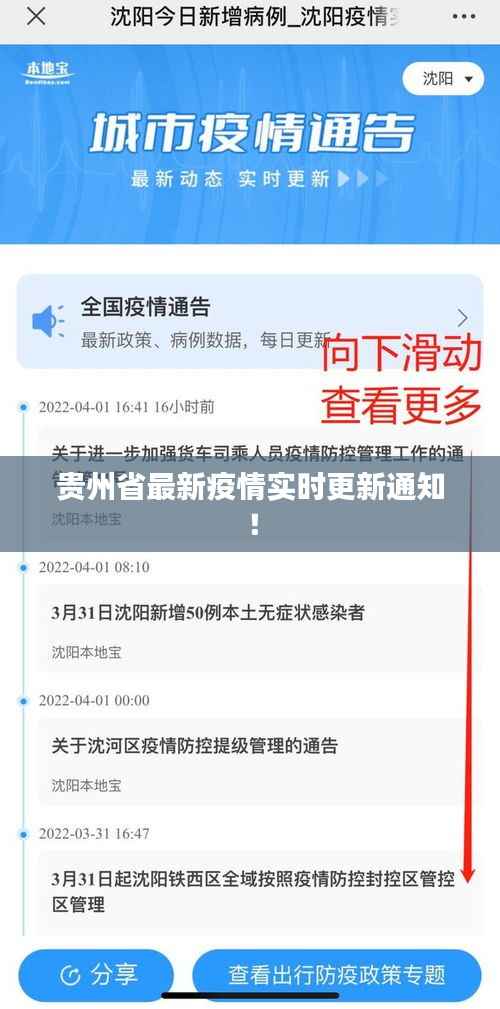 贵州省最新疫情实时更新通知！