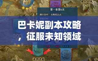 巴卡妮副本攻略，征服未知领域的战斗秘籍揭秘！