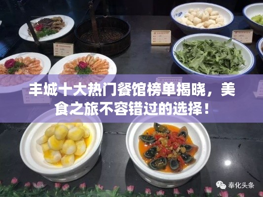 丰城十大热门餐馆榜单揭晓，美食之旅不容错过的选择！
