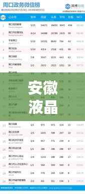 安徽液晶显示公司权威排名榜单揭晓！