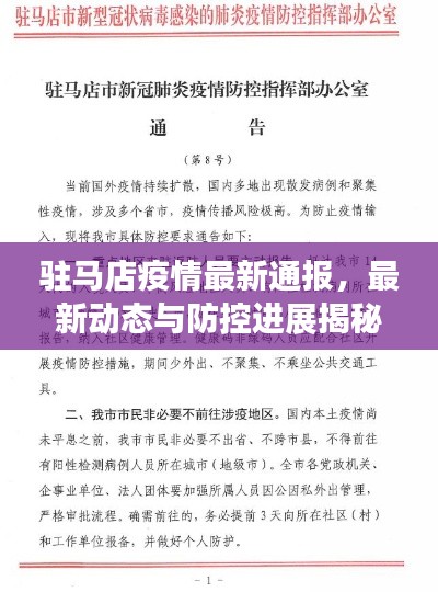 驻马店疫情最新通报，最新动态与防控进展揭秘