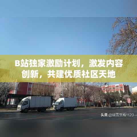B站独家激励计划，激发内容创新，共建优质社区天地