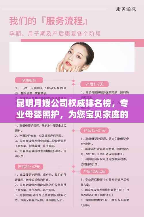 昆明月嫂公司权威排名榜，专业母婴照护，为您宝贝家庭的首选