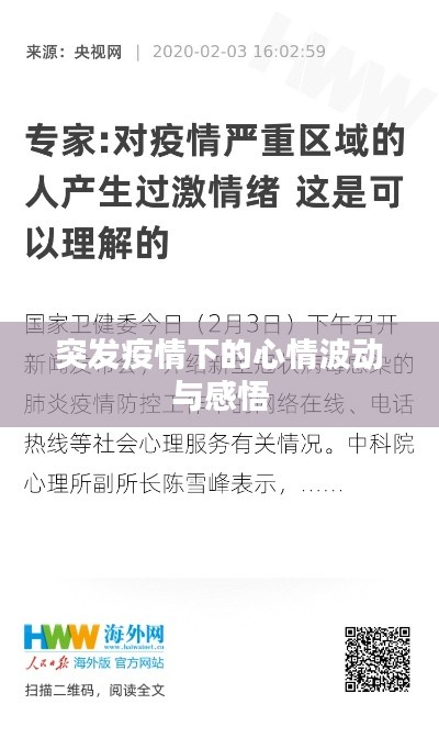突发疫情下的心情波动与感悟
