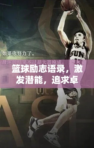 篮球励志语录，激发潜能，追求卓越表现！