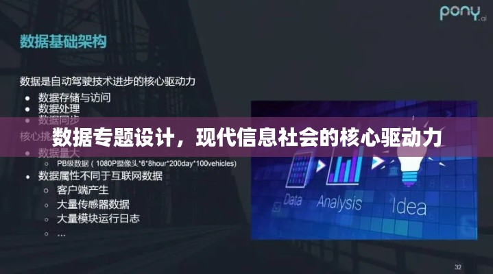 数据专题设计，现代信息社会的核心驱动力