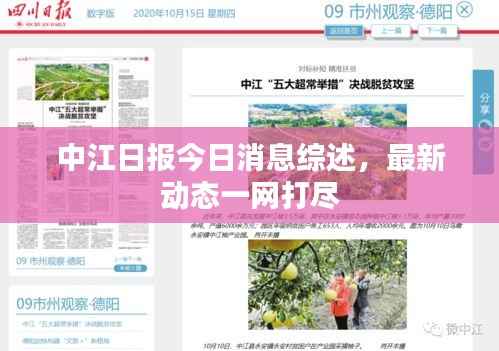 中江日报今日消息综述，最新动态一网打尽