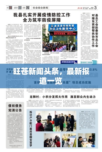 旺苍新闻头条，最新报道一览