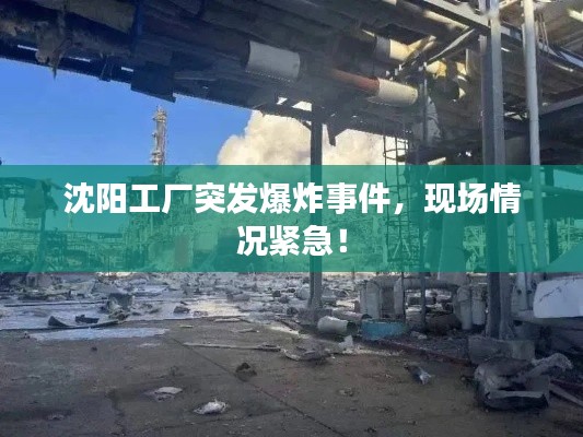 沈阳工厂突发爆炸事件，现场情况紧急！