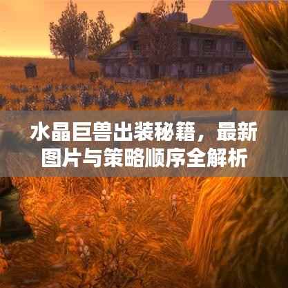 水晶巨兽出装秘籍，最新图片与策略顺序全解析