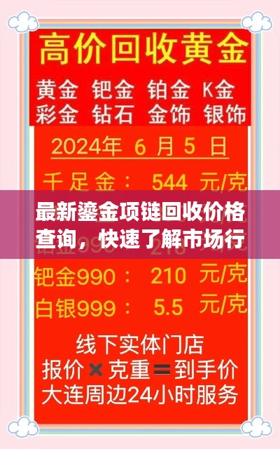最新鎏金项链回收价格查询，快速了解市场行情！