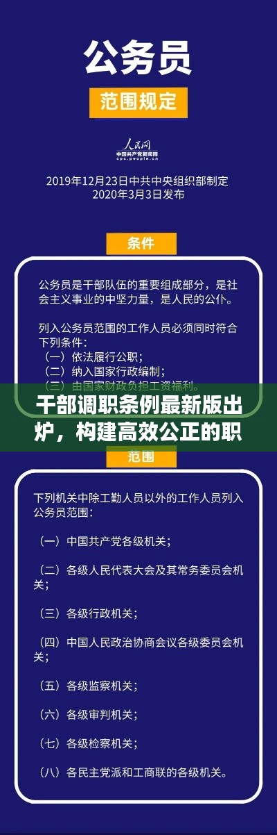 干部调职条例最新版出炉，构建高效公正的职务调整机制