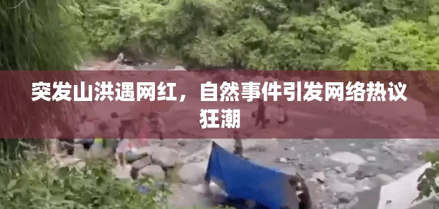 突发山洪遇网红，自然事件引发网络热议狂潮