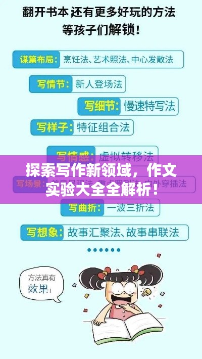 探索写作新领域，作文实验大全全解析！