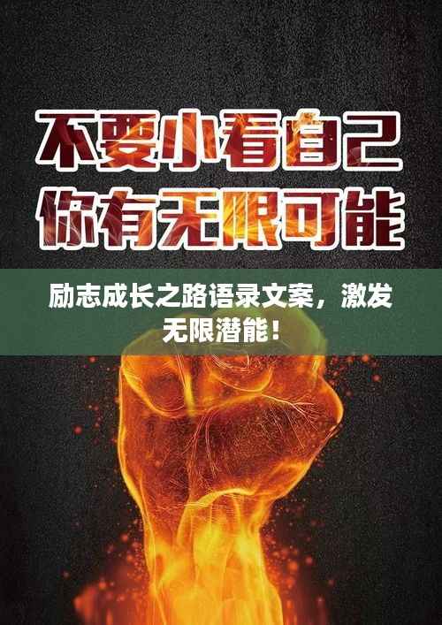 励志成长之路语录文案，激发无限潜能！