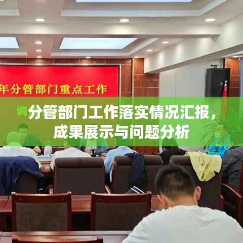 分管部门工作落实情况汇报，成果展示与问题分析