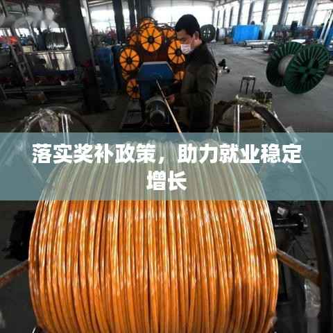 落实奖补政策，助力就业稳定增长